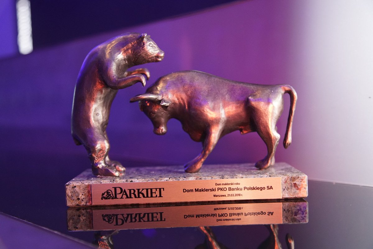 Dm Pko Banku Polskiego Najlepszym Domem Maklerskim 2017 Roku Rozdanie Statuetek „parkietu 3702